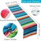 Mexican Table Runner 14x84 Inches Mexican Party Wedding Decorations for Fiesta Party Table Runners Rainbow Striped Serape Zarape Table Runner for Cinco de Mayo